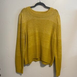 Cozy Mustard Ombre Sweater BODEN
